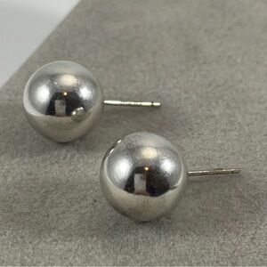 Tiffany & Co Classic Ball Bead Sterling Silver 925 Stud Earring